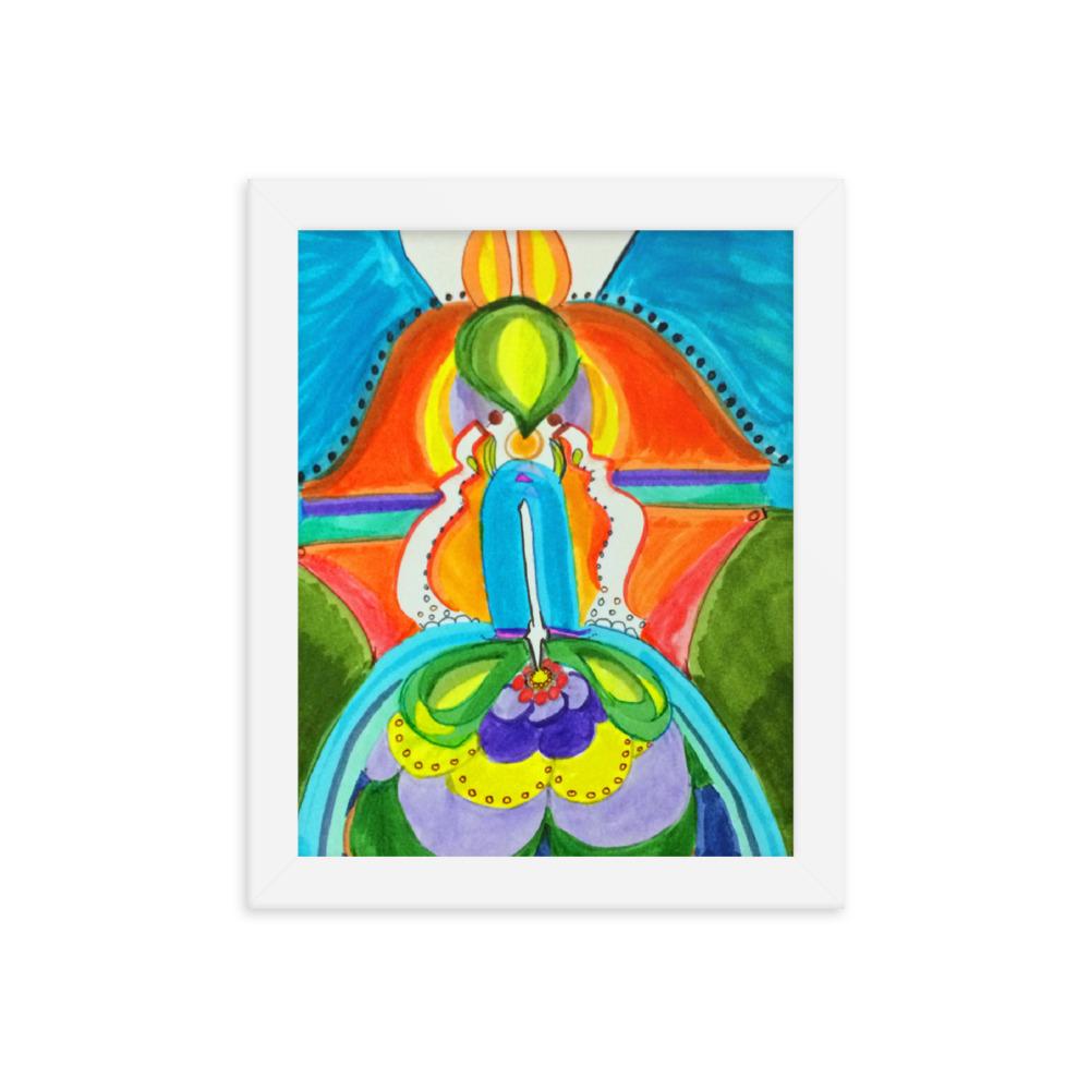 Bright Idea Sacred Partners Series Framed Poster Poster Dawn Richerson White 8×10 
