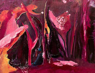 Lady Liberty purple forest woodland wonder Blue Ridge Blessings Original Painting {Art Prints}{Collection Originals} Bedford Virginia Painting • Falling Creek Park