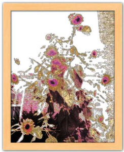 Sunflowers in Winter ☼ Alterations Most True Design {Art Print} Design Print New Dawn Studios 11x14 Framed 