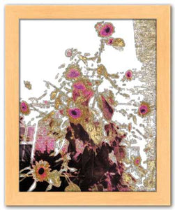 Sunflowers in Winter ☼ Alterations Most True Design {Art Print} Design Print New Dawn Studios 8x10 Framed 