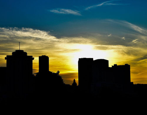 Sunset, City of New Orleans ☼ Soul of Place {Photo Print} Photo Print New Dawn Studios 