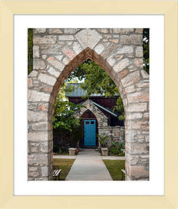 The Blue Door ☼ Soul of Place • Salado, Texas {Photo Print} Photo Print New Dawn Studios 8x10 Framed 