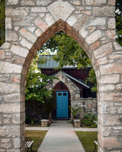 The Blue Door ☼ Soul of Place • Salado, Texas {Photo Print} Photo Print New Dawn Studios 8x10 Unframed 