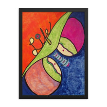 Load image into Gallery viewer, Two Peas in a Pod of Life Framed Poster Poster Dawn Richerson 18×24 
