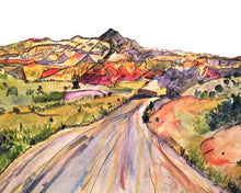 Load image into Gallery viewer, We, Asleep in the Mountain [Leaving Ghost Ranch] ☼ Soul of America New Mexico Painting {Art Print} Art Print New Dawn Studios 8x10 Unframed 
